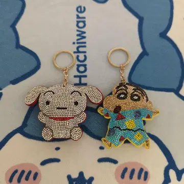 짱구는 못말려(크레용 신짱) 반짝이 키링