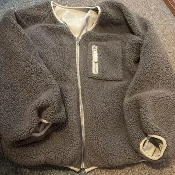 nano 플리스 자켓 그레이