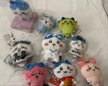 치이카와 하치와레 마스코트, 봉제 인형 9점
