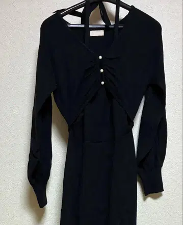 리젝시 레이어드 머메이드 니트 원피스