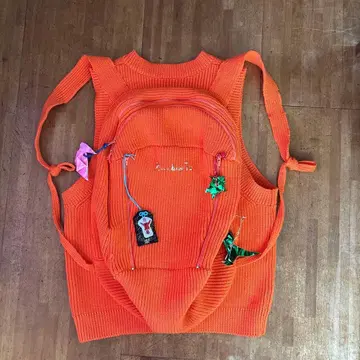 Penultimate 백팩 니트 베스트