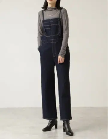 네이비 데님 살로펫