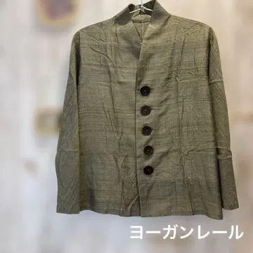 요건 레일 실크 자켓