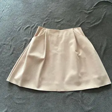 FOXEY NEW YORK 핑크 베이지 플레어 스커트