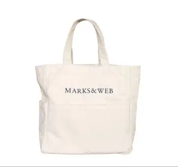 MARKS&WEB 코튼 캔버스 쇼핑백 미사용