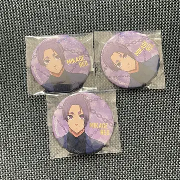 [ 블루 록 ] 미카게 레오 캔뱃지 3개 세트 에고전 익명 배송