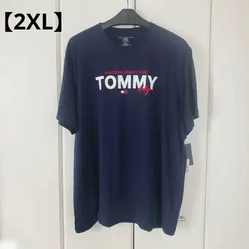 [ 미사용 새상품 ] TOMMY HILFIGER 네이비 T셔츠 XXL