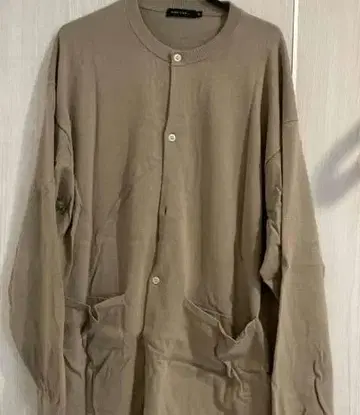 베이지 가디건 L