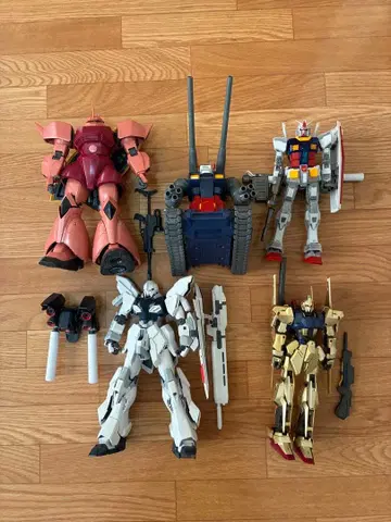 오늘까지 가격 인하 건담 프라모델 MG 5체 세트