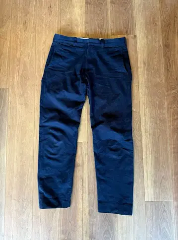 YAECA 치노크로스 팬츠 EXCLUSIVE FABRIC 네이비 32