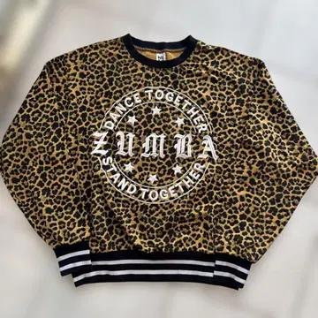 ZUMBA 레오파드 무늬 트레이닝복