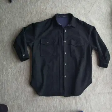 지나시스 블루종 셔츠 자켓 아우터 남성용 F 사이즈 [중고]