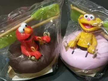 초레어 엘모 조이 도넛형 피규어 세트 미스도 빈티지