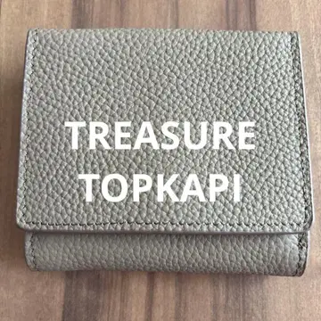 TREASURE TOPKAPI 보물 탑카피 여성용 접이식 지갑
