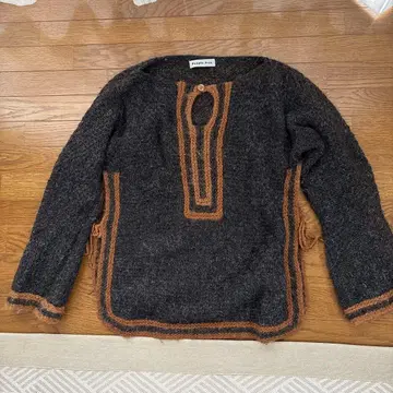 피플트리 손뜨개질 페루 알파카 스웨터