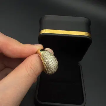 유품 정리 새상품급 반지 앤티크 빈티지 골드 다이아몬드