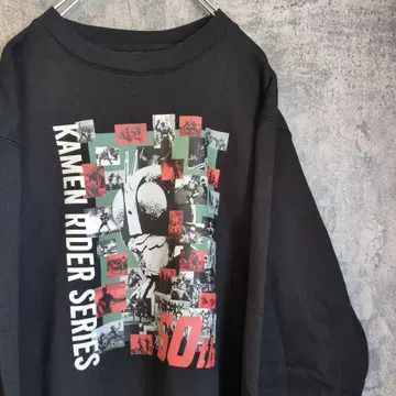 가면라이더 시리즈 50주년 기념 맨투맨 GU 콜라보 TV 실사 애니메이션