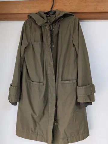 올리브색 모즈 코트 M 사이즈