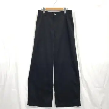 RYU 류 : serge wide full-length pants 4