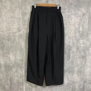 green label relaxing 턱 와이드 팬츠 하이웨스트