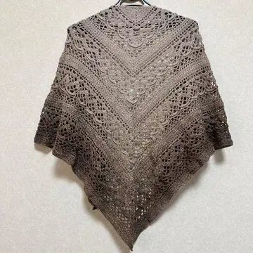 삼각형 숄 담요 그라데이션 원더 코튼