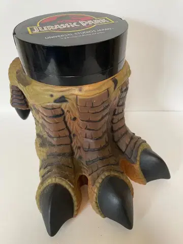 유니버셜 스튜디오 J 쥬라기 공원 공룡 발 쿠키 버킷 케이스