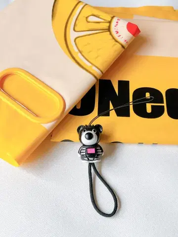 hide LEMONed 사이코베아 스트랩(블랙) & 레몬 쇼핑백 2개