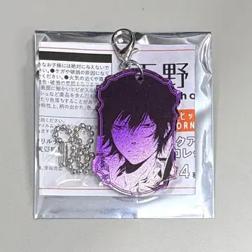 아마노 아키라 전시회 REBORN 리본 아크릴 참 키링 히바리 쿄야