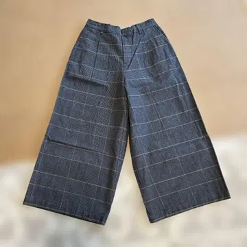 studio clip 스튜디오 클립 그레이 체크 와이드 팬츠 L