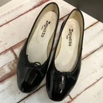 repetto 블랙 발레 슈즈 36