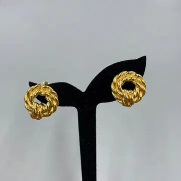 23 빈티지 Monet 골드 트위스트 디자인 귀찌