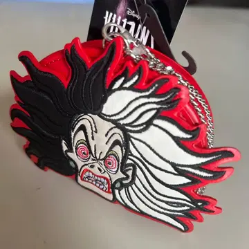 크루엘라 드 빌 키링 파우치 미니백 Disney