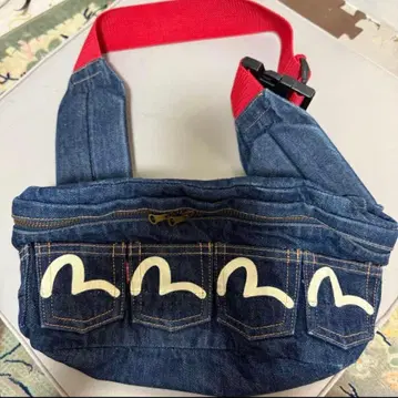 evisu 바디백 웨스트 파우치