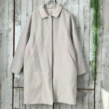 두클라쎄 스텐카라 코트 XL 리버서블 라이트 그레이 기모