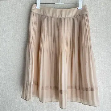 애니시스 플레어 스커트 베이지 플레어 스커트 s S