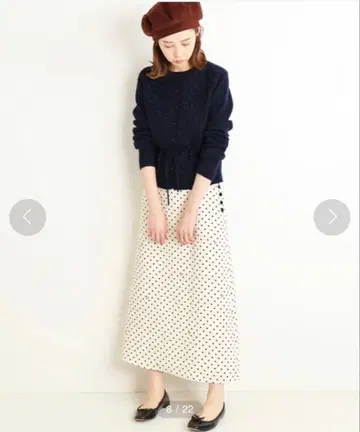 sese 도트 스커트 IENA (이에나) 36
