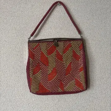 비즈 자수 핸드백