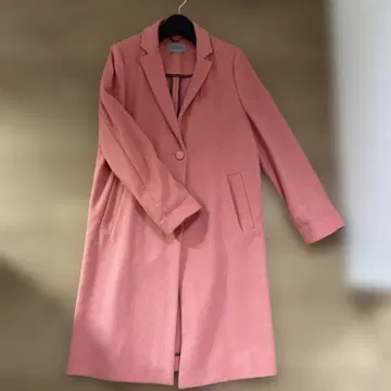 MARELLA 핑크 롱 코트