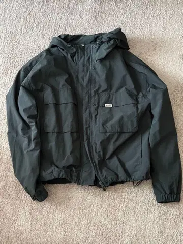 스노우피크 마운틴 후드티 블랙 M