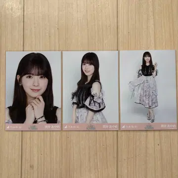 노기자카46 츠츠이 아야메 브로마이드 컴프 same numbers