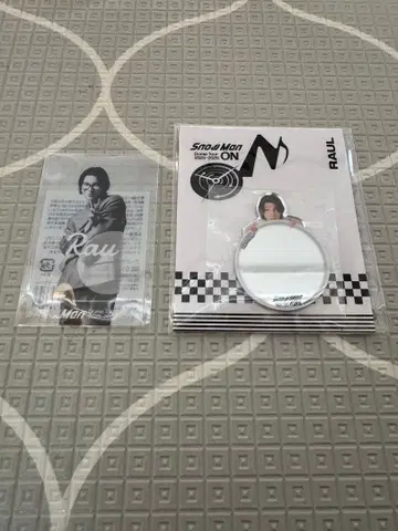 SnowMan 돔 투어 ON 라울 굿즈 2점 세트