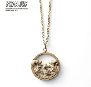 PEANUTS 75주년 2단 목걸이 [ 스누피 ]