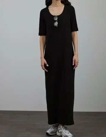 SALON adam et rope' 프리마베일 팜리 리브 원피스