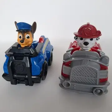퍼피 구조대 차량 완구 세트