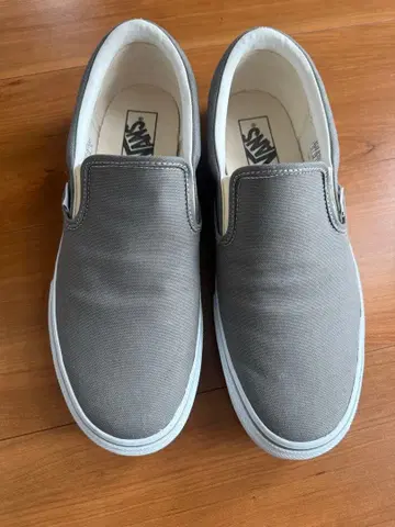 VANS 그레이 슬립온 28cm