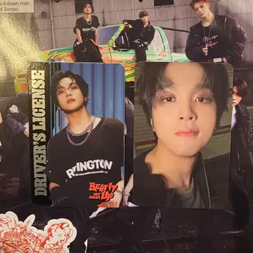 해찬 트레이딩 카드 nctdream beat it up