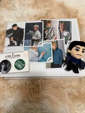 모리모토 신타로 봉제 인형 캔뱃지