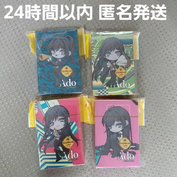 Ado 조지아 코카콜라 카드놀이 전 4종 컴플리트 세트 Ado