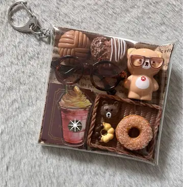 가챠 파우치 [ 곰돌이 독서 ]