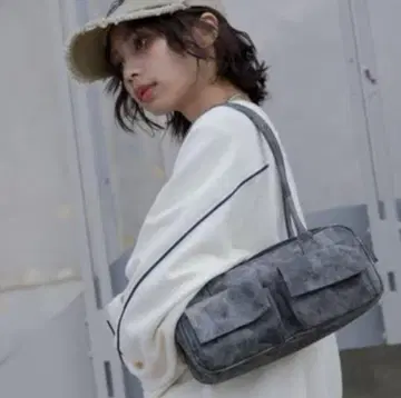 PAGEBOY 롱 핸들 보스턴 백